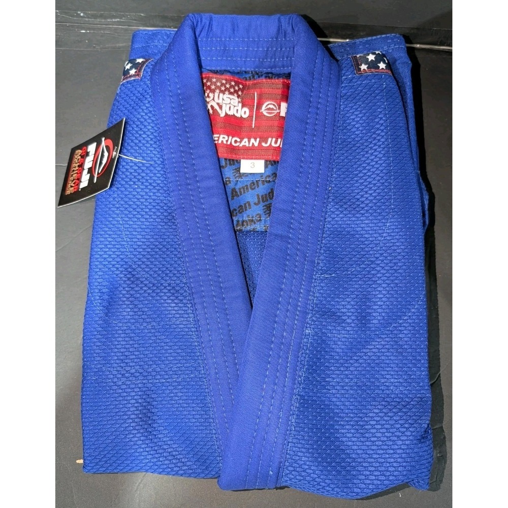 NIB Fuji USA Judo & Keiko Kimonos Uniform Bundle Adult 3 MMA Single Weave